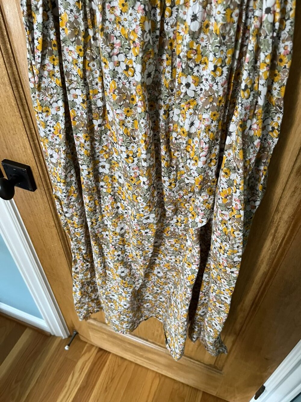 Frye x Anthropologie | Alice Floral Maxi Dress | 100% Cotton Size Medium - Picture 12 of 13